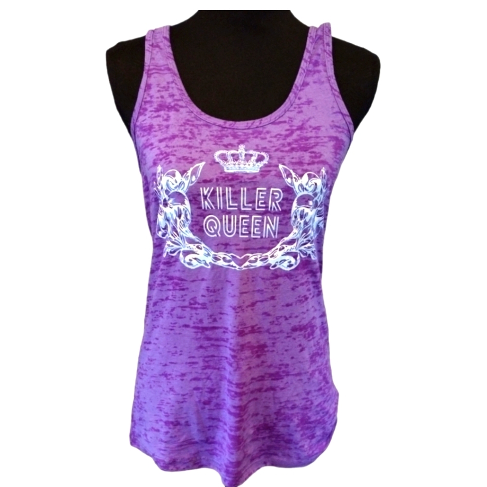 Queen We Will Rock You Killer Queen Racerback Tank